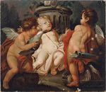 Putti con cacciagione