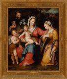 La Madonna col Bambino e i Santi Giovannino, Domenico e Caterina d'Alessandria